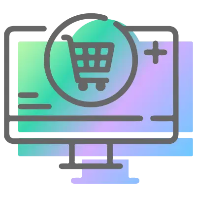 E-commerce development icon